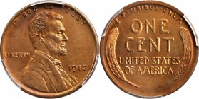 Lincoln Cent
1912-D Lincoln Cent. MS-63 RB (PCGS).
PCGS# 2454. NGC ID: 22BB.
Estimate: $200