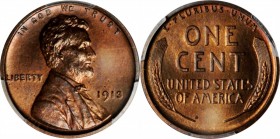 Lincoln Cent
1913 Lincoln Cent. Proof-65 BN (PCGS). CAC.
PCGS# 3315. NGC ID: 22KW.
Estimate: $750