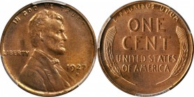 Lincoln Cent
1927-D Lincoln Cent. MS-64 RD (PCGS).
PCGS# 2581. NGC ID: 22CN.
Estimate: $250