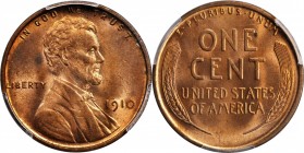 Lincoln Cent
Lot of (4) Mint State 1910s Lincoln Cents. (PCGS).
Included are: 1910 MS-64 RD; 1911 MS-64 RB; 1912 Unc Details--Questionable Color; an...
