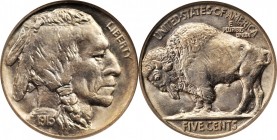 Buffalo Nickel
1915 Buffalo Nickel. MS-65 (NGC). OH.
PCGS# 3927. NGC ID: 22R7.
From the Monterrey Collection.
Estimate: $250