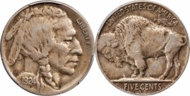 Buffalo Nickel
1924-S Buffalo Nickel. VF-20 (PCGS).
PCGS# 3953. NGC ID: 22RZ.
Estimate: $200
