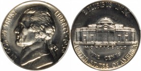 Jefferson Nickel
1939 Jefferson Nickel. Reverse of 1938. Proof-67+ (PCGS).
PCGS# 4176. NGC ID: 279X.
Estimate: $650