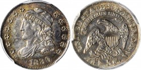 Capped Bust Half Dime
1830 Capped Bust Half Dime. LM-14. Rarity-3. AU Details--Cleaned (PCGS).
PCGS# 4277. NGC ID: 232C.
Estimate: $120