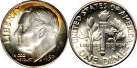 Roosevelt Dime
1959-D Roosevelt Dime. MS-67+ FB (PCGS).
PCGS# 85119. NGC ID: 23LR.
Estimate: $900