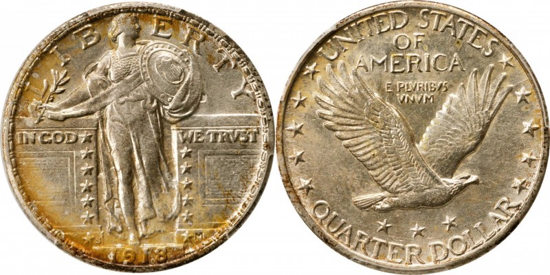 Standing Liberty Quarter
1918-S Standing Liberty Quarter. MS-62 (PCGS).
PCGS# ...