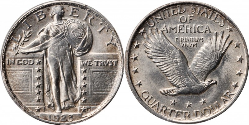 Standing Liberty Quarter
1923 Standing Liberty Quarter. Unc Details--Cleaned (P...