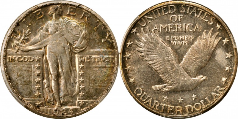 Standing Liberty Quarter
1924-S Standing Liberty Quarter. Unc Details--Cleaned ...
