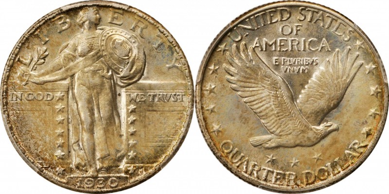 Standing Liberty Quarter
1930 Standing Liberty Quarter. MS-63 (PCGS).
PCGS# 57...