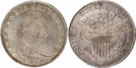 Draped Bust Half Dollar
1806 Draped Bust Half Dollar. O-115, T-17. Rarity-1. Pointed 6, Stem Through Claw. Fine Details--Graffiti (PCGS).
PCGS# 6071...