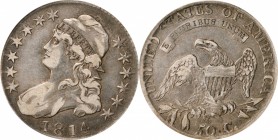 Capped Bust Half Dollar
1814 Capped Bust Half Dollar. O-105a. Rarity-4. Single Leaf Below Wing. VF-30 (PCGS).
PCGS# 6105. NGC ID: 24F3.
Estimate: $...