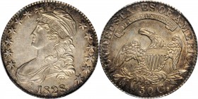 Capped Bust Half Dollar
1828 Capped Bust Half Dollar. O-122. Rarity-3. Square Base 2, Small 8s, Large Letters. AU-58 (PCGS).
PCGS# 6151.
Estimate: ...