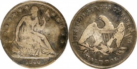 Liberty Seated Half Dollar
1840-O Liberty Seated Half Dollar. WB-10. Rarity-3. Small O. VG-8 (PCGS).
PCGS# 6235. NGC ID: 24GN.
From the Collection ...