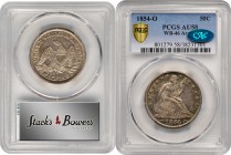 Liberty Seated Half Dollar
1854-O Liberty Seated Half Dollar. Arrows. WB-46. Rarity-3. AU-58 (PCGS). CAC.
PCGS# 801279.
From the Collection of Stev...