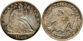 Liberty Seated Half Dollar
1856-O Liberty Seated Half Dollar. WB-16. Rarity-3. AU-50 (PCGS).
PCGS# 6288. NGC ID: 24HP.
From the Naples Bay Collecti...