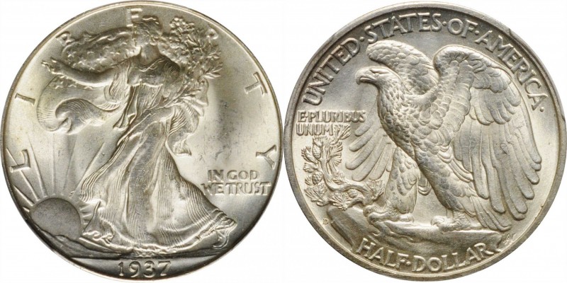 Walking Liberty Half Dollar
1937-D Walking Liberty Half Dollar. MS-64 (PCGS).
...