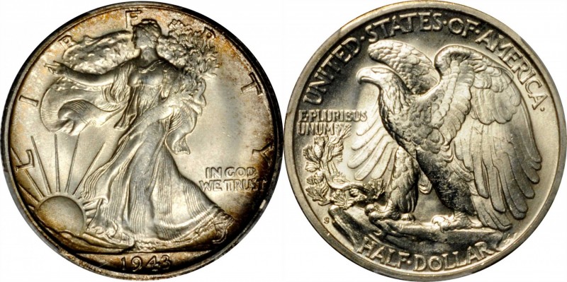 Walking Liberty Half Dollar
1943-S Walking Liberty Half Dollar. MS-66+ (PCGS)....