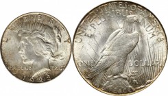 Peace Silver Dollar
1923-S Peace Silver Dollar. MS-63 (PCGS).
PCGS# 7362. NGC ID: 257H.
From the Abigail Collection.
Estimate: $75