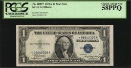 Silver Certificates
Lot of (4) Fr. 1608*, 1616, 1616* & 1618*. 1935A-35H $1 Silver Certificates. PCGS Currency Choice About New 58 PPQ to Gem New 66 ...