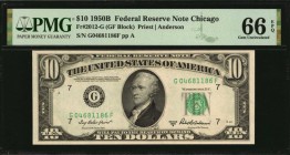 Federal Reserve Notes
Lot of (4) Fr. 2012-G, 2022-D, 2032-G* & 2032-F*. 1950B-95 $10 Federal Reserve Notes. PMG Gem Uncirculated 66 EPQ.
Included in...