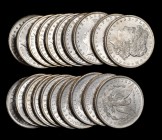 Rolls
Lot of (20) 1885-O Morgan Silver Dollars. Average MS-60 to MS-62.
All fully brilliant silver. (Total: 20 pieces)
From the Naples Bay Collecti...
