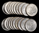 Rolls
Lot of (20) 1885-O Morgan Silver Dollars. Average MS-60 to MS-62.
All fully brilliant silver. (Total: 20 pieces)
From the Naples Bay Collecti...