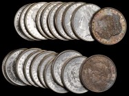 Rolls
Lot of (20) 1886 Morgan Silver Dollars. Average MS-60 to MS-62.
All brilliant save for two heavily toned end pieces. (Total: 20 pieces)
From ...