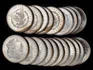 Rolls
Lot of (20) 1904-O Morgan Silver Dollars. Average MS-60 to MS-62.
Nearly all with full brilliance. (Total: 20 pieces)
From the Naples Bay Col...