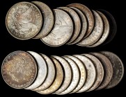 Rolls
Mixed AU-BU Roll of Morgan Silver Dollars.
Housed in a plastic tube. Included are: 1878 8 Tailfeathers; 1878-S; 1879; 1879-O; 1879-S; 1880; 18...