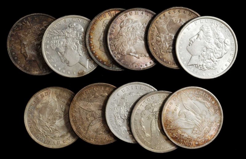 Rolls
Partial Mixed AU-BU Roll of Morgan Silver Dollars.
Housed in a plastic t...