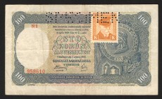 Czechoslovakia 100 Korun 1945 
P# 51s; VF+