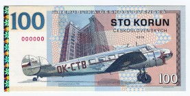 Czech Republic 100 Korun 2019 Specimen "Jan Antonín Baťa"
# 1 000 116;Gabris banknote Limited Edition; "The King of Shoes" J.A.Baťa (1898-1965); Lock...