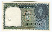 British India 1 Rupee 1945 
P# 25a