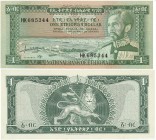 Ethiopia 1 Dollar 1966 (ND)
#685344; P# 25a; UNC
