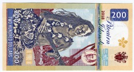 Pitcairn 200 Dollars 2010 Specimen
# A 00398;Gabris banknote; Mintage: 750; Pitcairn Islands; UNC