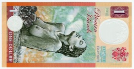 Pitcairn 1 Dollar 2018 Specimen
# S 00179;Gabris banknote; Mintage: 2500; Polymer; UNC