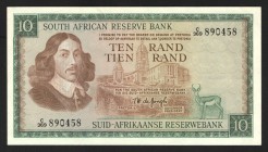 South Africa 10 Rand 1966 
P# 113c; XF