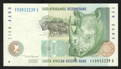 South Africa 10 Rand 1993 
P# 123b; UNC