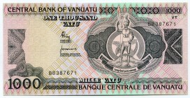 Vanuatu 1000 Vatu 1982 
P# 3a; № BB387671; UNC