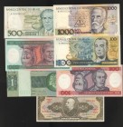 Brazil Set of 7 Other Notes 1950 -2000
UNC