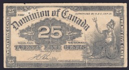 Canada 25 Cents 1900
P# 9b; F