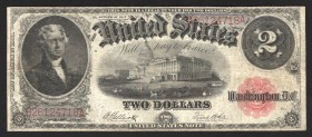United States 2 Dollars 1917 
P# 188; VF