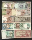 Asia Lot of 10 Banknotes 2000 
Various Countries, Dates & Denominations