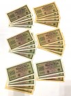 Germany Lot of 28 Banknotes 1000 Mark 1922 
Various Types & S/N; Nice Conditions