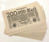 Germany 20 x 200000 Mark 1923 
P# 100; AUNC/UNC