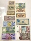 Romania Lot of 13 Banknotes 
Various Dates & Denominations; Scarcer Pieces Included, Nice Conditions!