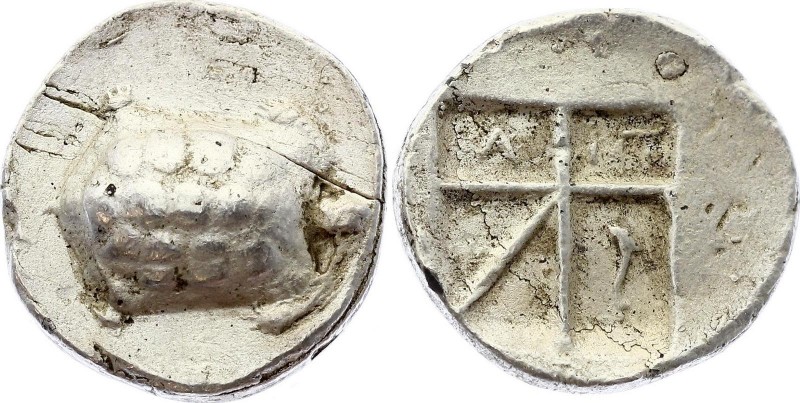 Ancient Greece Attica Aegina Stater 405 B.C. Collectors Copy!
Silver 9.83g; Off...