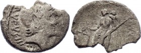 Roman Republic AR Denarius 46 B.C.
Silver 2.61g; Mn. Cordius Rufus, Denarius, Rome, 46 BC, heads of the Dioscuri right, RVFVS.III.VIR/ venus standing...