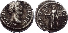 Roman Empire Antoninus Pius AR Quinarius 138 - 161 A.D. Collectors Copy!
RIC# 155; Obv: ANTONINVS - AVG PIVS P P Head laureate right. Rx: TR PO - T -...