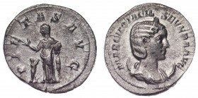 Roman Empire Otacilia Severa Antoninianus 244 A.D
RIC# 122; RSC# 37; Silver 4.01g; MARCIA OTACIL SEVERA AVG, Diademed, Draped Bust Right / PIETAS AVG...